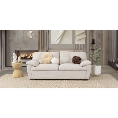 Sofá 3 Plazas Jerry Promo Beige (Boal)