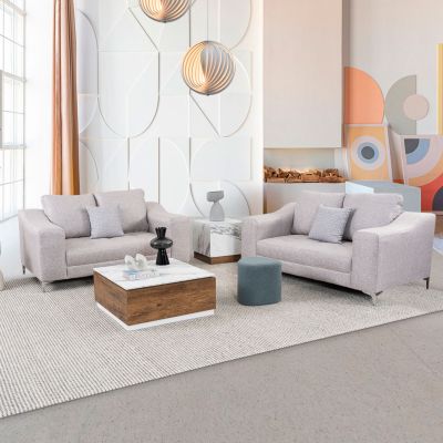 Sala Marruecos Beige 2 Piezas