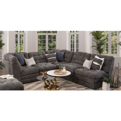 Sala Morrison New Gris 5 Piezas