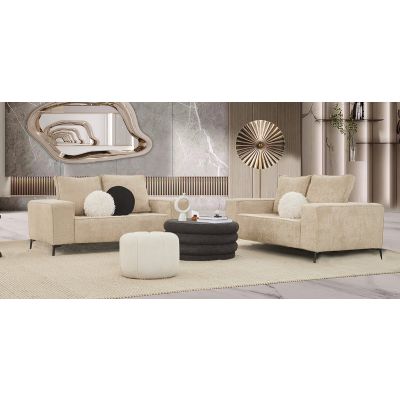 Sala Narvik Beige 2 Piezas