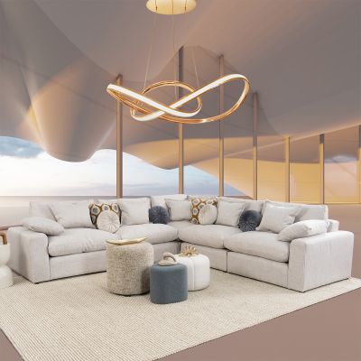 Sala Romelly Beige 5 Piezas