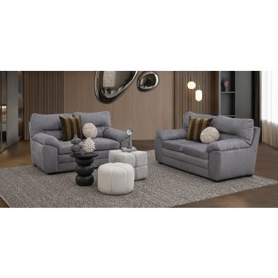 Sala Balam Gris Acero 2 Piezas