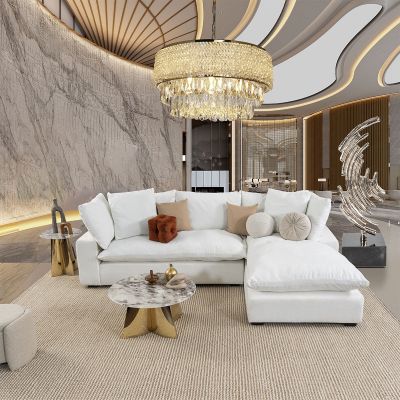 Sala Modular Derecha Cloud Blanco
