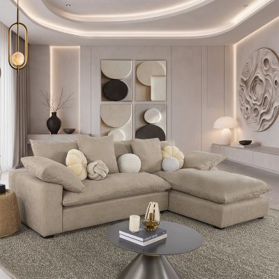 Sala Modular Derecha Cloud Beige