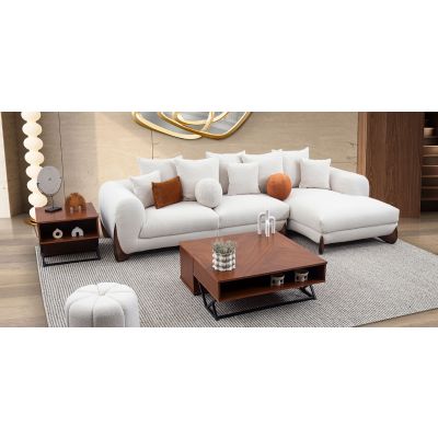 Sala Modular Derecha Weston Beige (Boal)