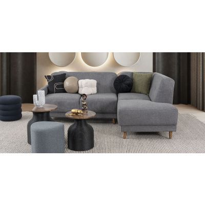 Sala En L Derecha Venecia Gris