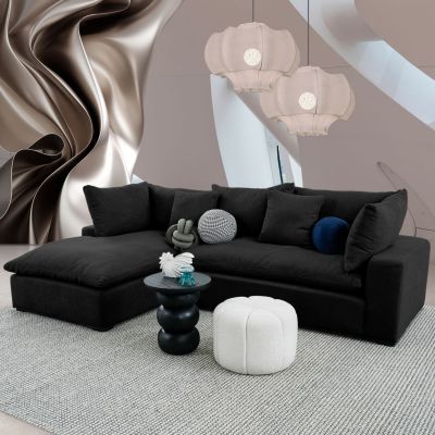 Sala Modular Izquierda Ragnar Negro