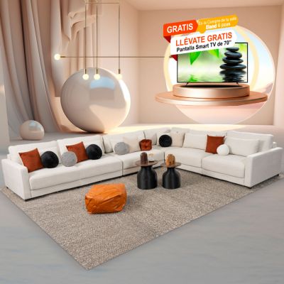 Sala Eland CL Blanco 6 Piezas