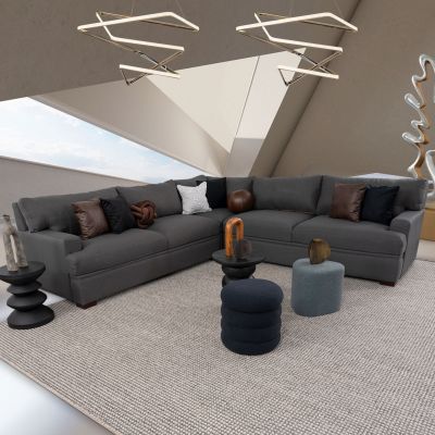 Sala Modular Esquinera Malaga Gris