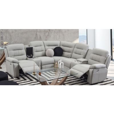 Sala Modular Reclinable Módena Gris