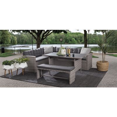 Set De Jardín Madras Gris