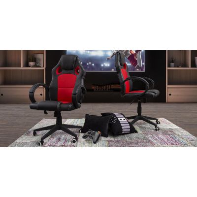 Silla De Oficina Game Rojo