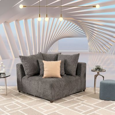 Sillón Esquinero Molarin CL Gris Oscuro