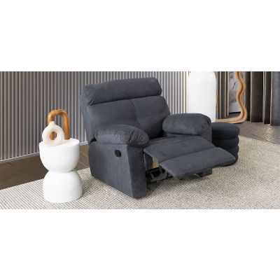 Sillón Con Reclinable Estonia Gris