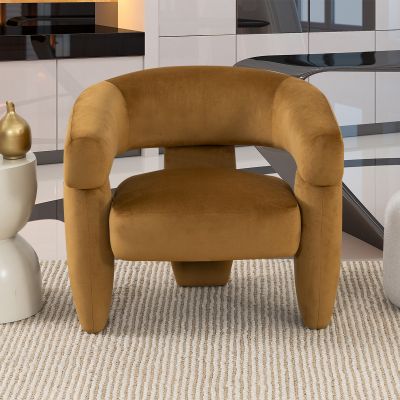 Sillón Velvetta Amarillo