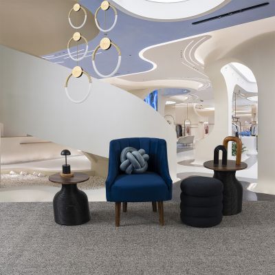 Sillón Ocasional Dante Azul Marino