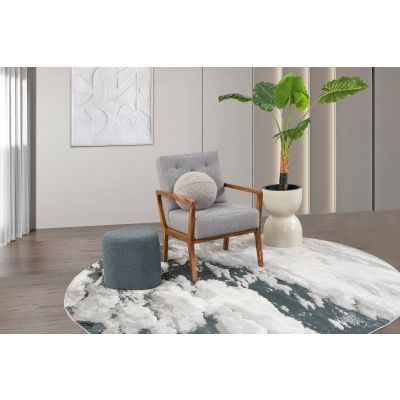 Sillón Ocasional Parota Donovan Gris 