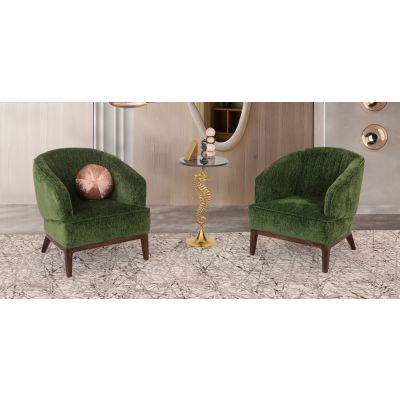 Sillón Ocasional Lyon Verde (Boal)