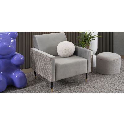 Sillón Ocasional Litt Gris