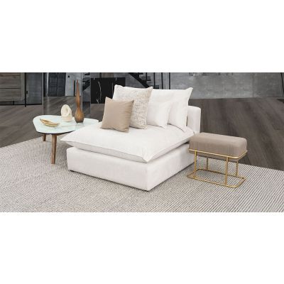 Sillón Sin Brazo Macca Blanco
