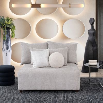 Sillón Sin Brazos Molarin CL Gris