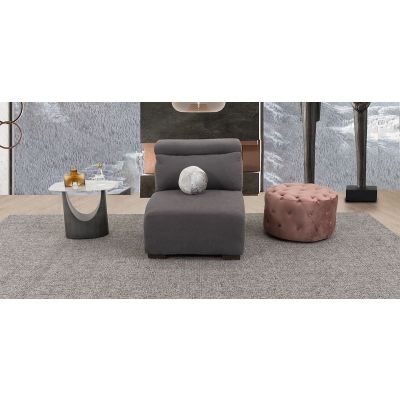 Sillón Sin Brazos Cloe CL Gris