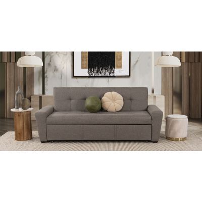 Sofá Cama Con Cama Alta Irlanda V New Gris