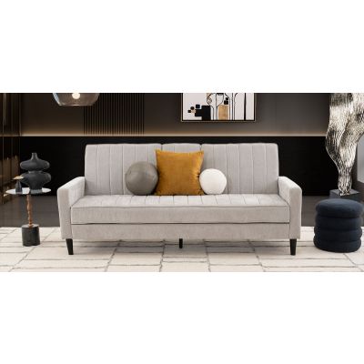 Sofá Cama Con Consola Lumo Gris