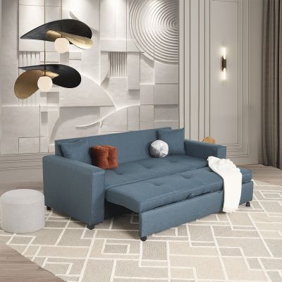 Sofá Cama Gales Azul Denim