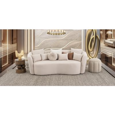 Sofá 3 Plazas Alana Beige