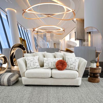 Sofá 2 Plazas Opulent Beige