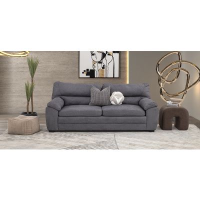 Sofá 3 Plazas Balam Gris Smoke