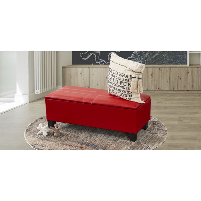 Banca Baúl Ecko II Rojo
