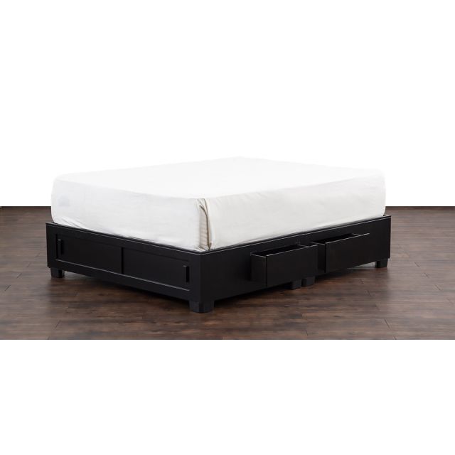 Base de Cama Cajonera Queen Size Koren Café