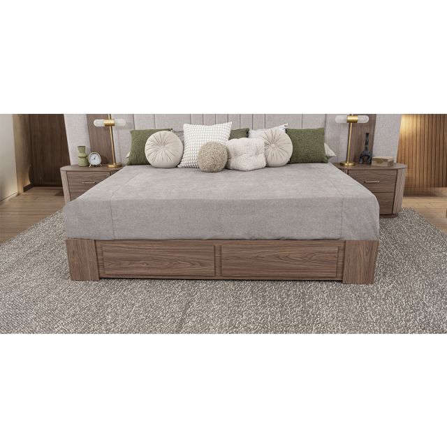 Base De Cama Con Cajones Padma CL Café