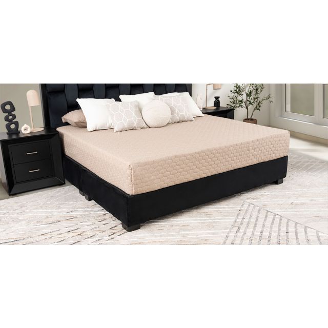 Base De Cama King Size Megan Negro