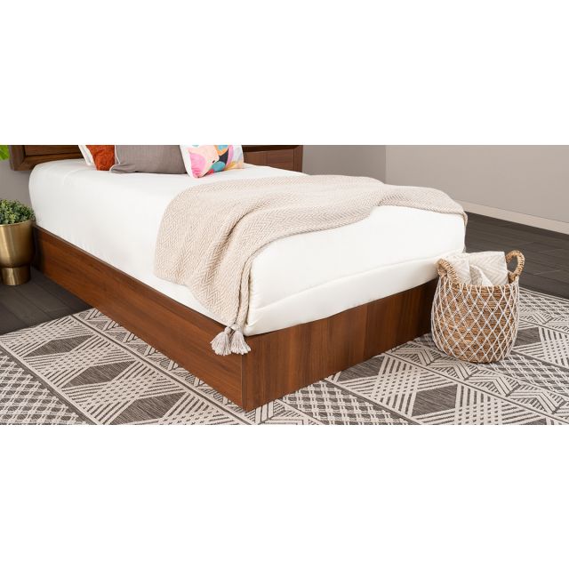Base De Cama Individual Size Atenas Café