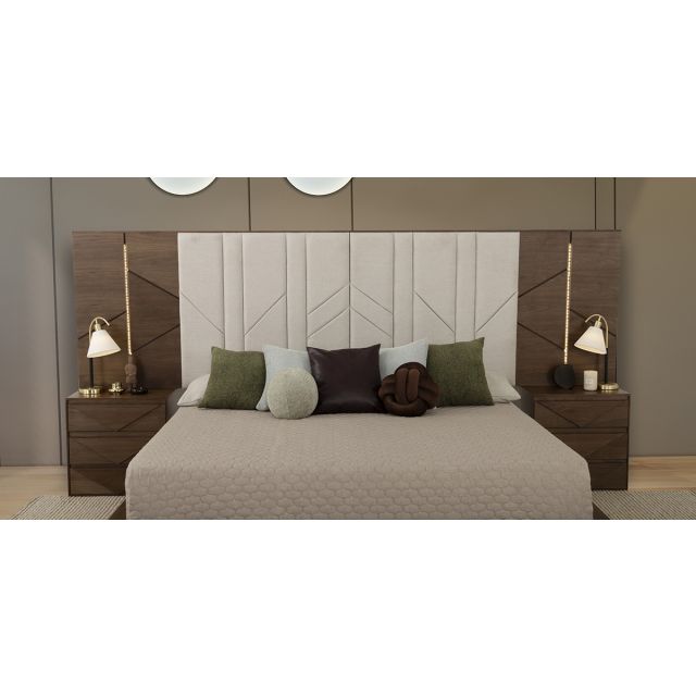 Cabecera King Size Alba Café