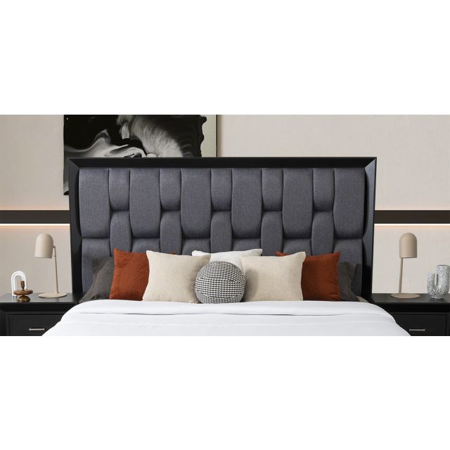 Cabecera King Size Chicago Gris