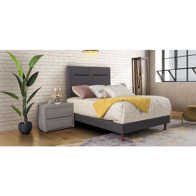 Cama Matrimonial Dreams Life Gris 