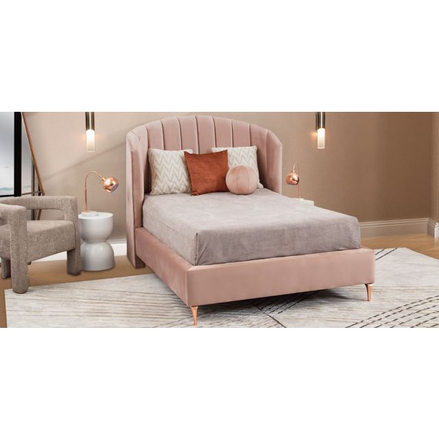 Cama Matrimonial Anika Rosa
