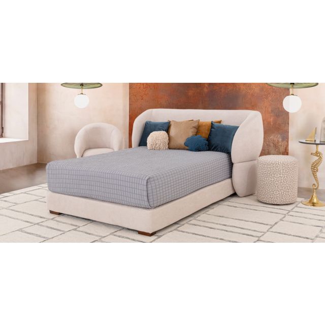 Cama Matrimonial Etiopia Beige