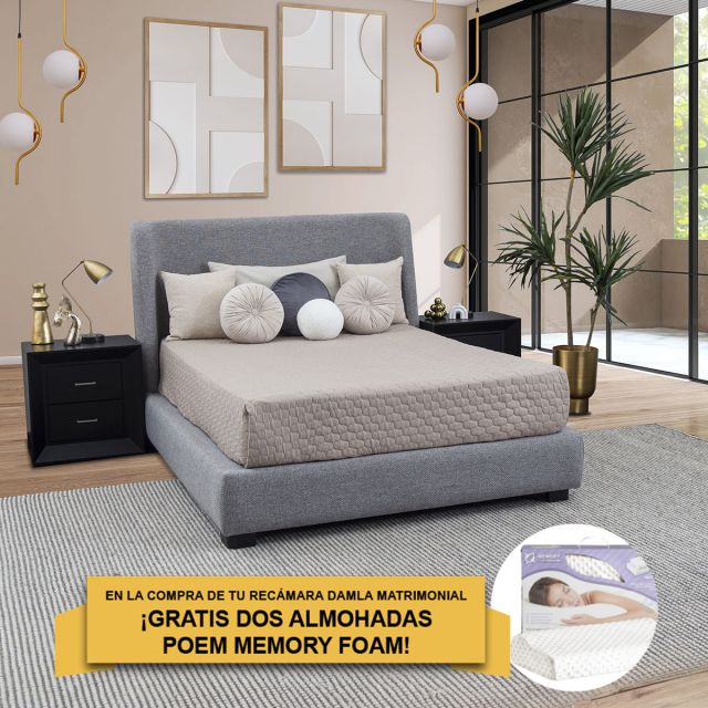 Cama Matrimonial Damla Mouse