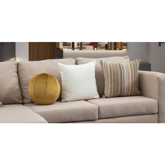 Cojín Decorativo Glass Beige