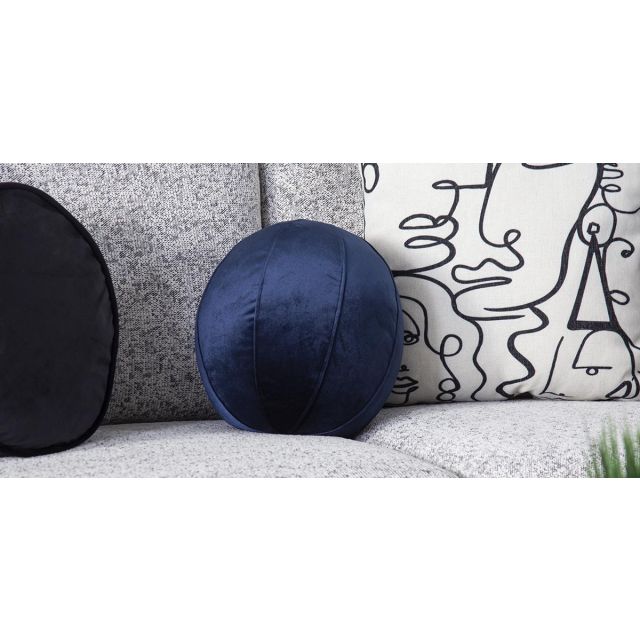 Cojín Decorativo Esfera Elche Azul Marino