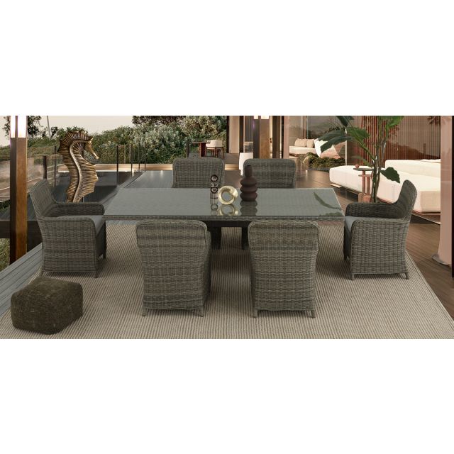 Comedor Sicily Gris 7 Piezas