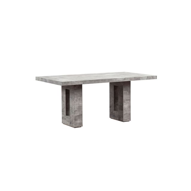 Mesa Comedor 180 x 100 Cm Rectangular Luxor Beton