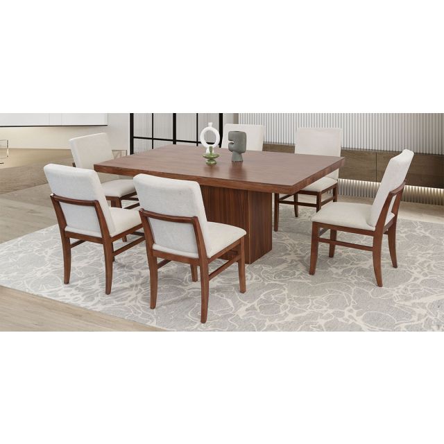 Comedor Burneo Beige 7 Piezas