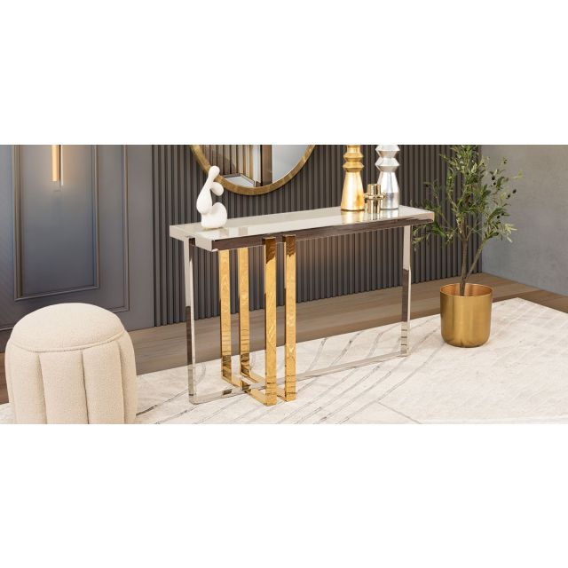 Consola Rectangular Clark Plata