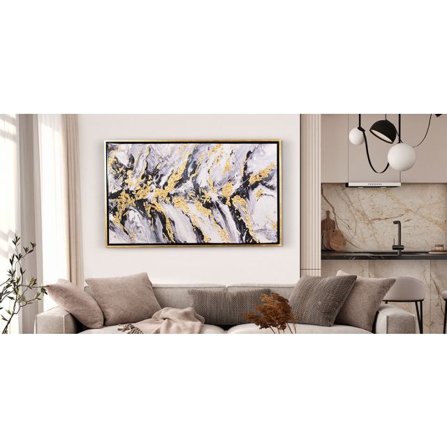 Cuadro Decorativo Stones Blanco